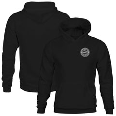 Bayern Munich 1863FC Youth Mono Badge Fleece Hoodie - Black sale