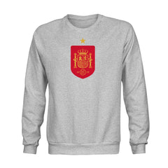 Spain National Team 1863FC Color Badge Sweatshirt - Gray outlet