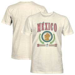 Mexico National Team 1863FC Retro Stripes T-Shirt - Cream cheap