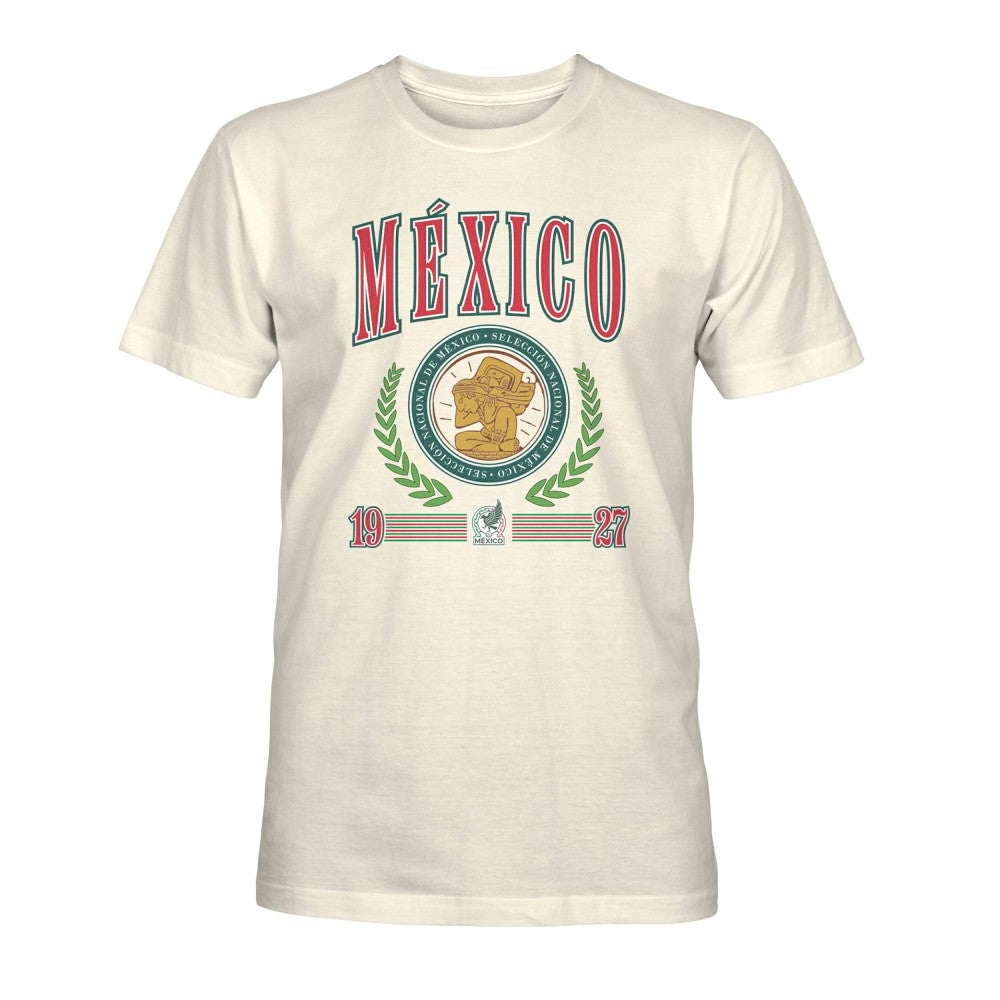 Mexico National Team 1863FC Retro Stripes T-Shirt - Cream cheap