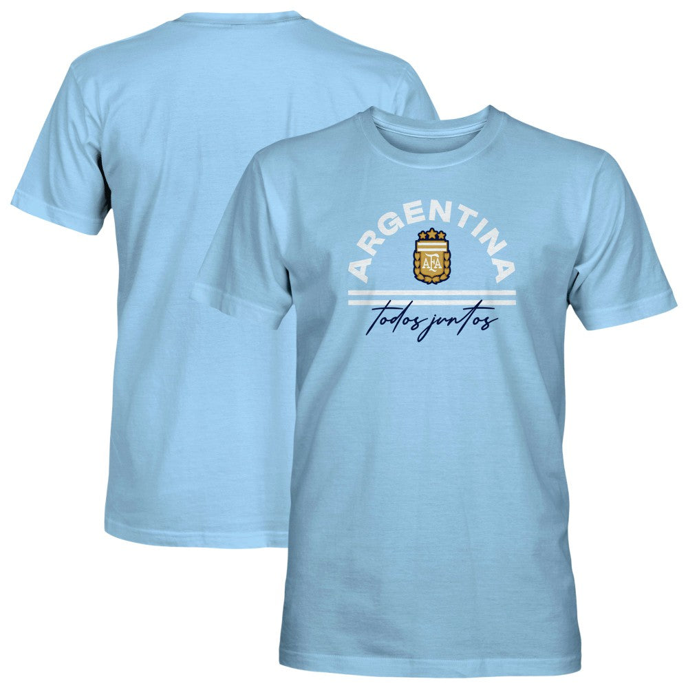 Argentina National Team 1863FC Team Arch T-Shirt - Light Blue for sale
