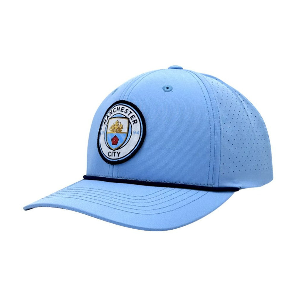 Manchester City 1863FC Color Badge Airflow Adjustable Hat - Light Blue on sale