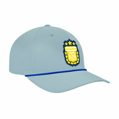 Argentina National Team 1863FC Color Badge Airflow Adjustable Hat - Light Blue on sale