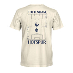 Tottenham Hotspur 1863FC Own the Pitch Heavyweight T-Shirt - Cream discount