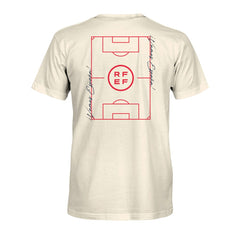 Spain National Team 1863FC Own the Pitch Heavyweight T-Shirt - Cream for sale