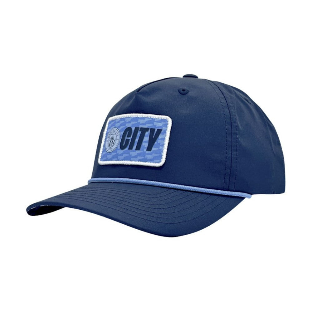 Manchester City 1863FC Color Badge Caddy Adjustable Hat - Navy on sale