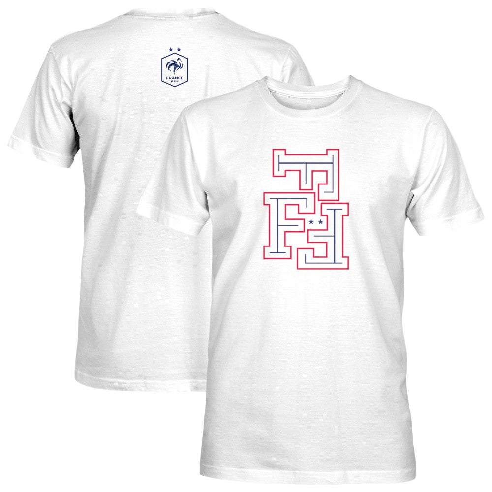 France National Team 1863FC Triple T-Shirt - White on sale
