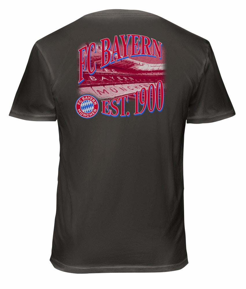 Bayern Munich 1863FC Duo-Tone Stadium Soft Wash T-Shirt - Heather Gray shop
