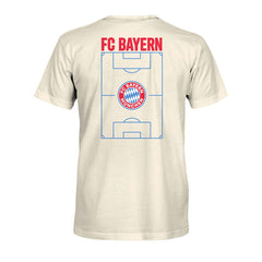 Bayern Munich 1863FC Duo-Tone Stadium Soft Wash T-Shirt - Cream cheap