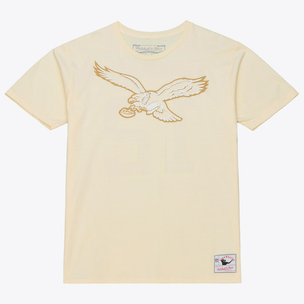 Randall Cunningham Philadelphia Eagles Sandman Name & Number T-Shirt - Cream for sale
