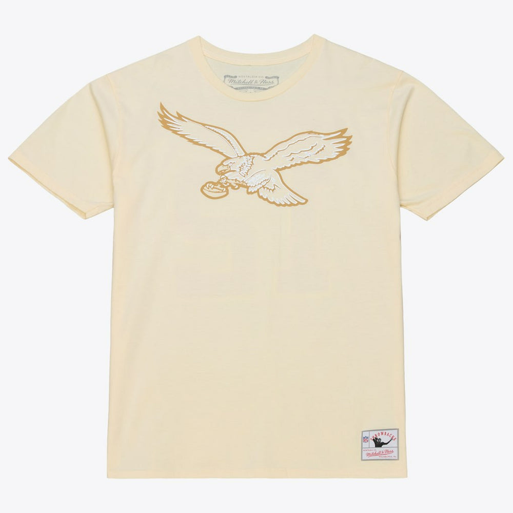 Randall Cunningham Philadelphia Eagles Sandman Name & Number T-Shirt - Cream for sale