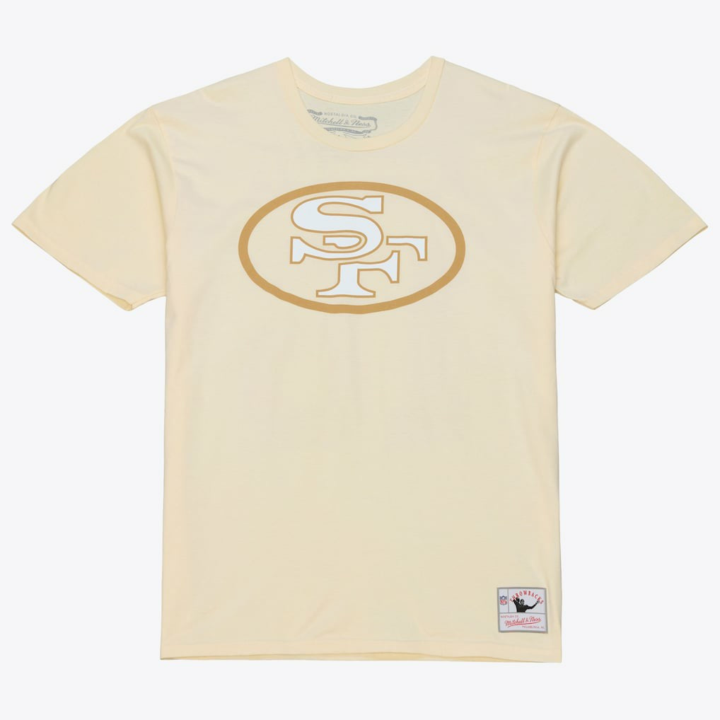 Joe Montana San Francisco 49ers Sandman Name & Number T-Shirt - Cream cheap