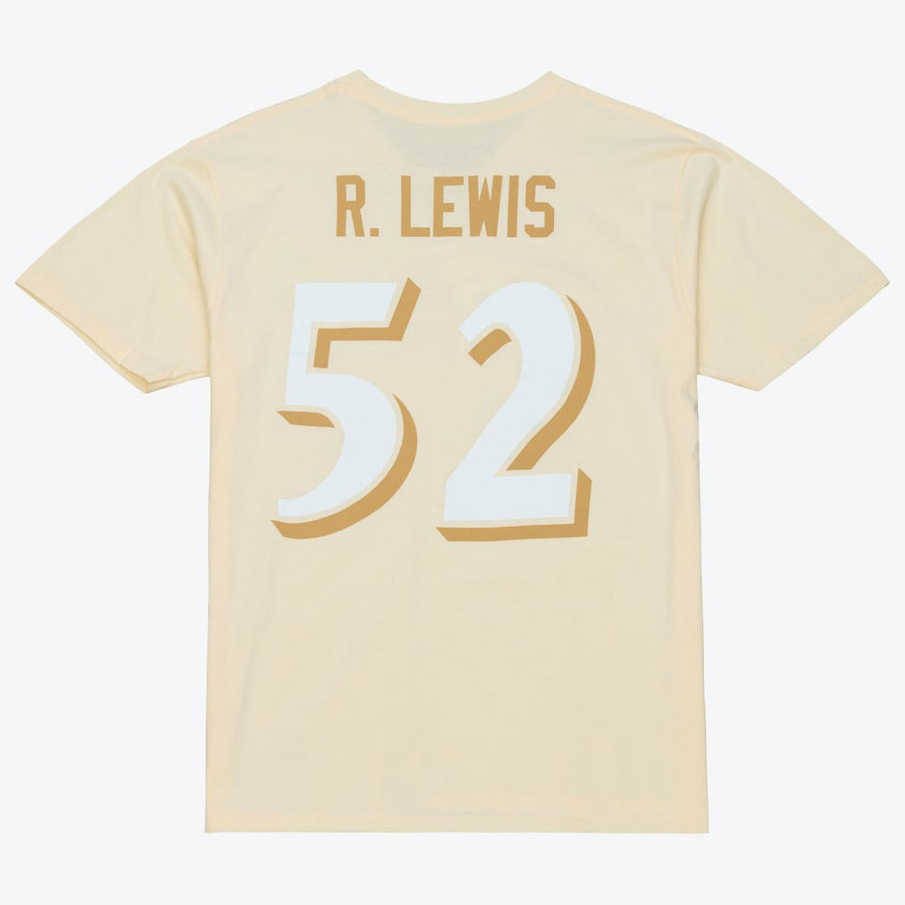 Ray Lewis Baltimore Ravens Sandman Name & Number T-Shirt - Cream online