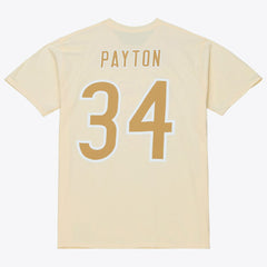 Walter Payton Chicago Bears Sandman Name & Number T-Shirt - Cream outlet