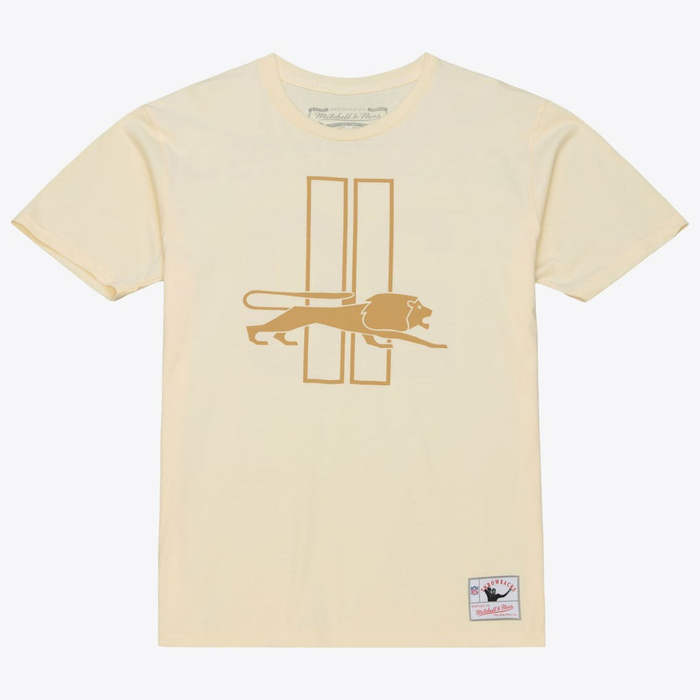 Barry Sanders Detroit Lions Sandman Name & Number T-Shirt - Cream cheap