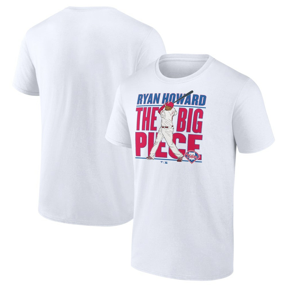 Ryan Howard Philadelphia Phillies Cooperstown Player T-Shirt - White