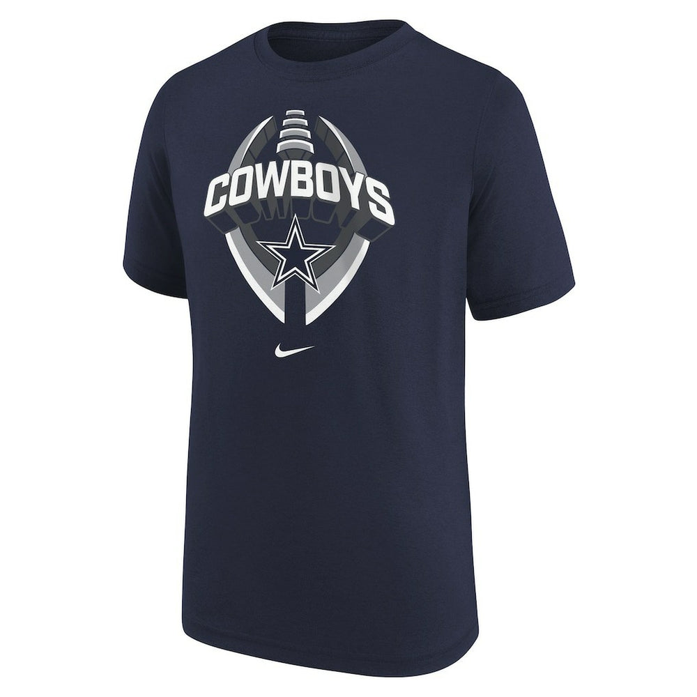 Dallas Cowboys Youth Icon Legend T-Shirt - Navy | Nike outlet