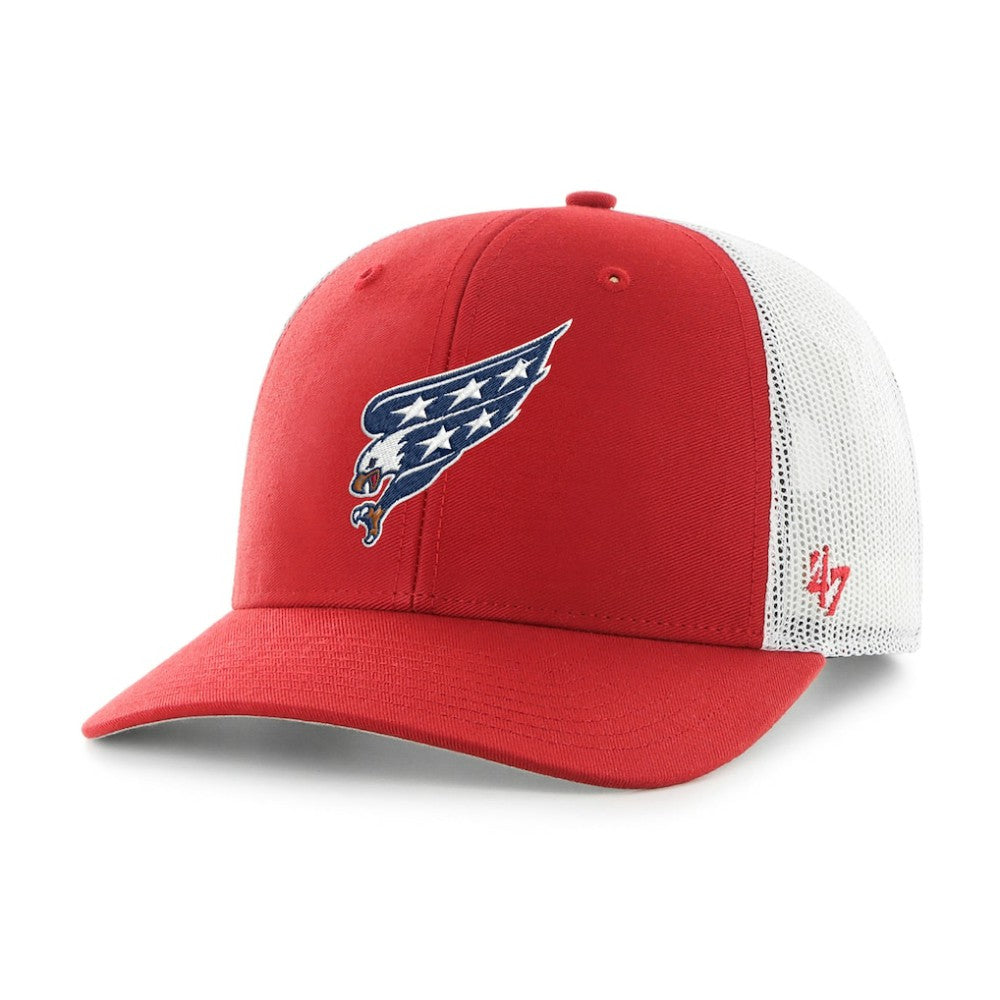 Washington Capitals '47 Logo Trucker Adjustable Hat Red/White