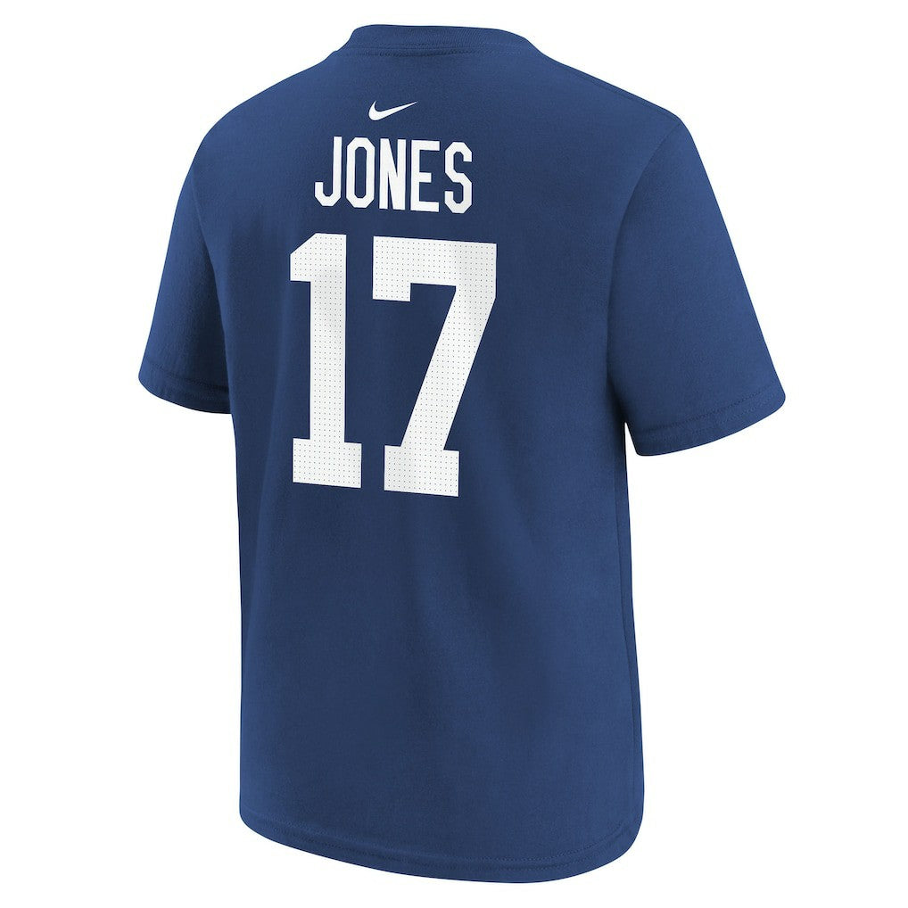 Daniel Jones Indianapolis Colts Youth Player Name & Number T-Shirt - Royal | Nike for sale