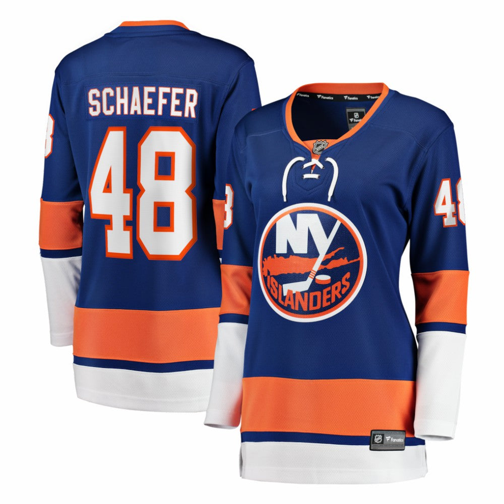 Matthew Schaefer New York Islanders Fanatics Women's Home Breakaway Player Jerseys Royal