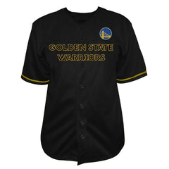 Golden State Warriors Big & Tall Pop Full-Button Jersey sale - Black | Fanatics discount