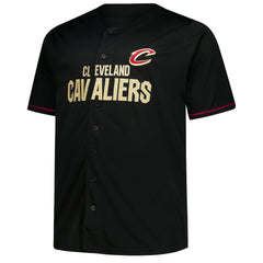 Cleveland Cavaliers Big & Tall Pop Full-Button Jersey sale - Black | Fanatics cheap