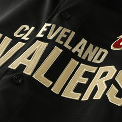 Cleveland Cavaliers Big & Tall Pop Full-Button Jersey sale - Black | Fanatics cheap