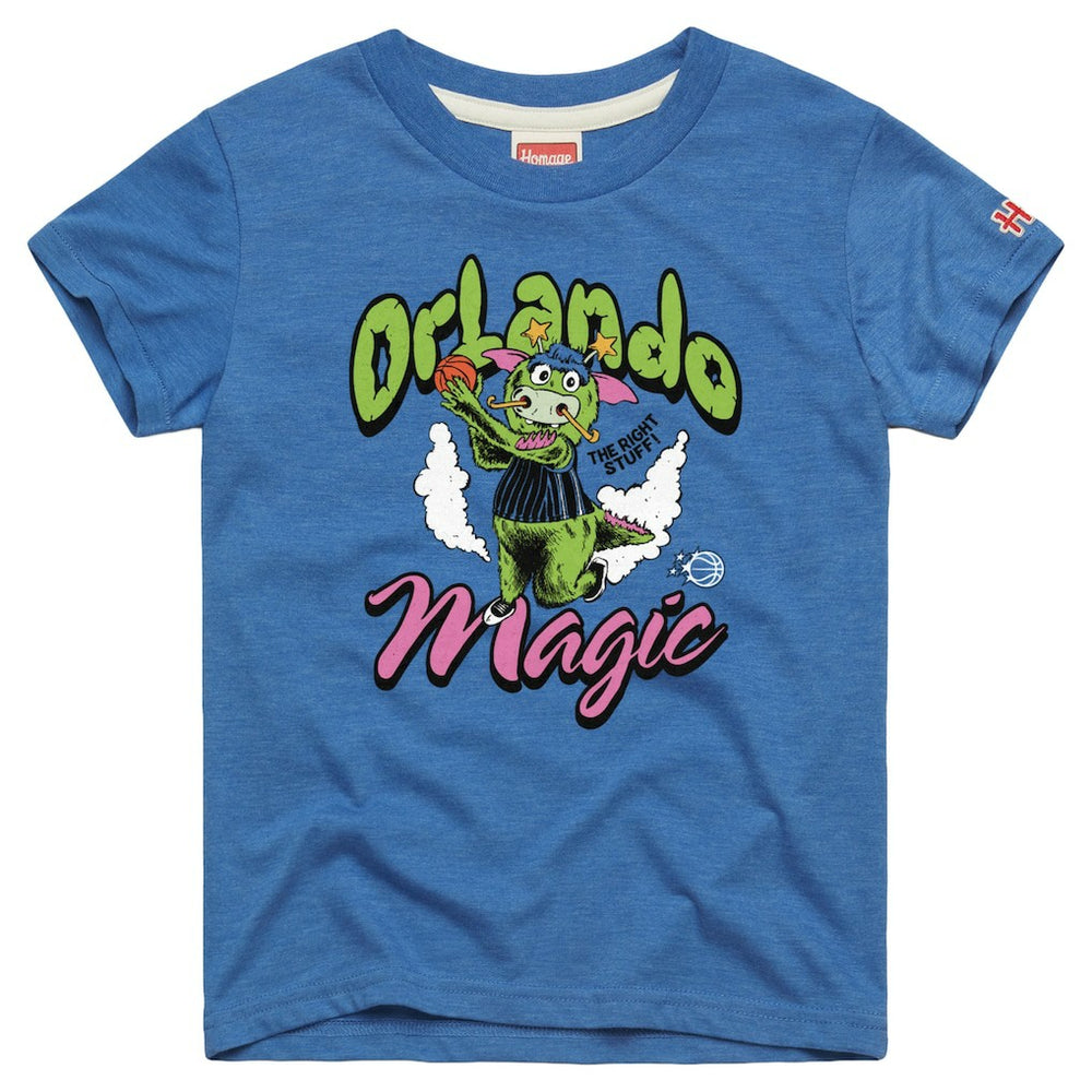 Orlando Magic Homage Youth The Right Stuff Tri-Blend T-Shirt - Blue outlet