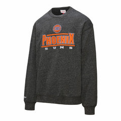 Phoenix Suns Throw It Back Fleece Sweatshirt - Black | Mitchell & Ness for sale