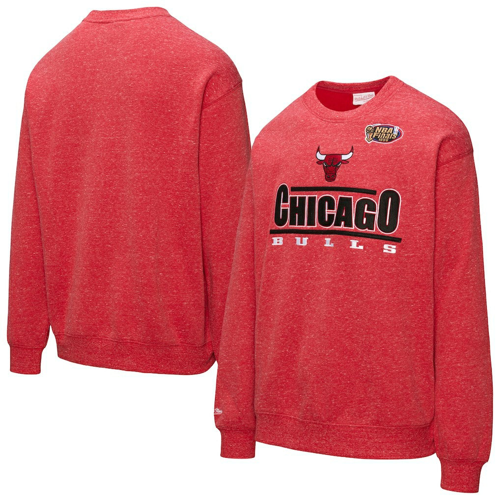 Chicago Bulls Throw It Back Fleece Sweatshirt sale - Red | Mitchell & Ness cheap