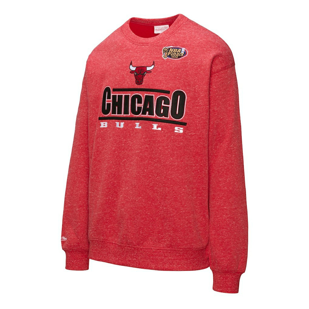 Chicago Bulls Throw It Back Fleece Sweatshirt sale - Red | Mitchell & Ness cheap