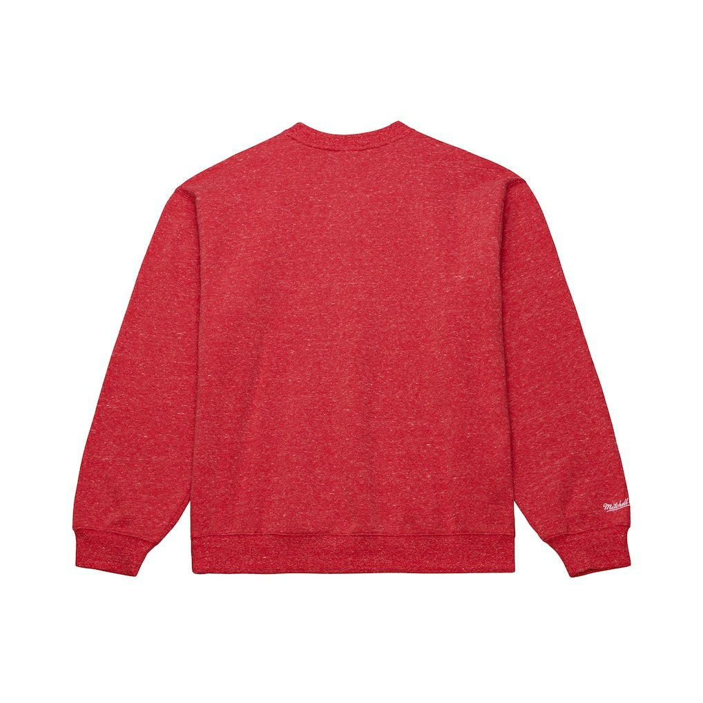 Chicago Bulls Throw It Back Fleece Sweatshirt sale - Red | Mitchell & Ness cheap