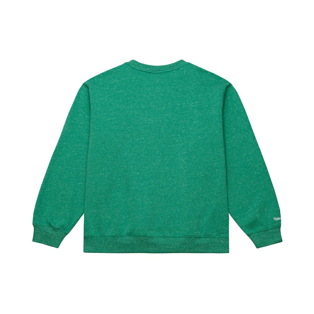 Boston Celtics Throw It Back Fleece Sweatshirt - Green | Mitchell & Ness on sale