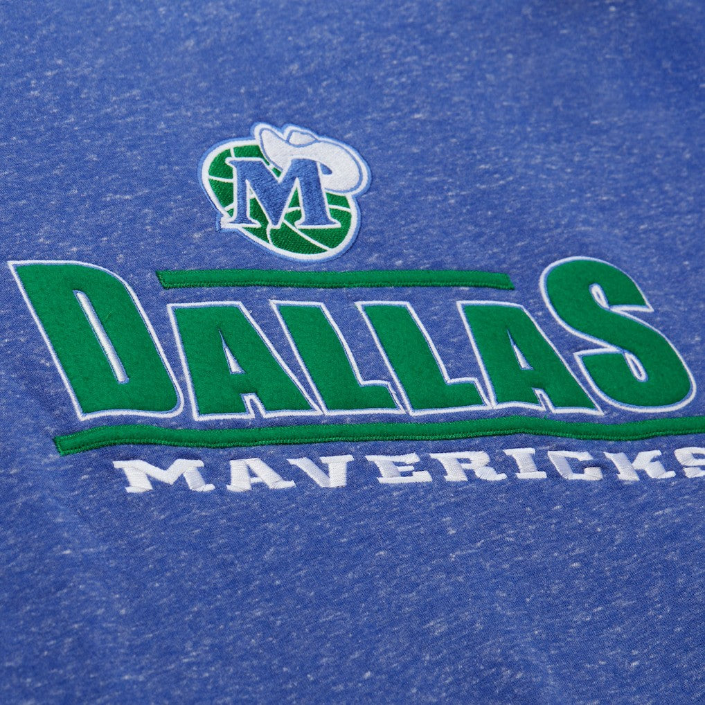 Dallas Mavericks Throw It Back Fleece Sweatshirt sale - Navy | Mitchell & Ness outlet