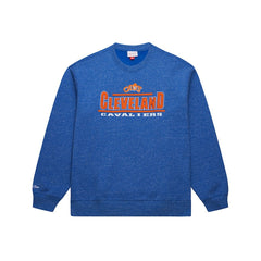 Cleveland Cavaliers Throw It Back Fleece Sweatshirt sale - Royal | Mitchell & Ness sale
