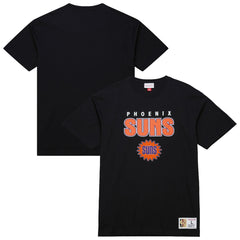 Phoenix Suns Hardwood Classics Throw It Back Premium T-Shirt - Black | Mitchell & Ness online