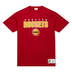 Houston Rockets Hardwood Classics Throw It Back Premium T-Shirt sale - Red | Mitchell & Ness discount