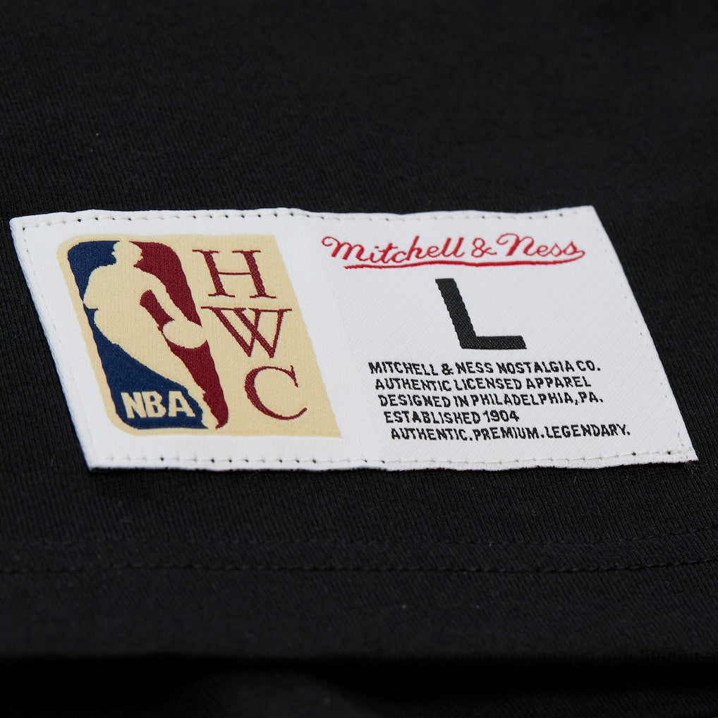 Chicago Bulls Hardwood Classics Throw It Back Premium T-Shirt sale - Black | Mitchell & Ness shop