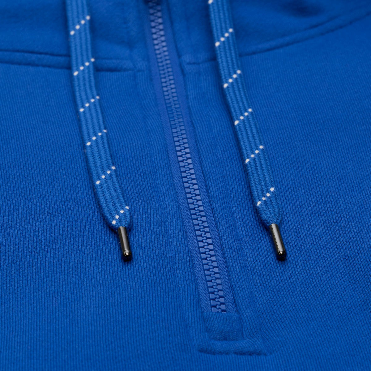 New York Knicks Throw It Back Quilted Fleece Quarter-Zip Hoodie - Blue | Mitchell & Ness cheap