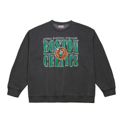 Boston Celtics NBA Downtown Collection Fleece Sweatshirt - Black | Mitchell & Ness sale