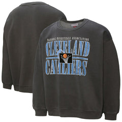 Cleveland Cavaliers NBA Downtown Collection Fleece Sweatshirt sale - Black | Mitchell & Ness on sale