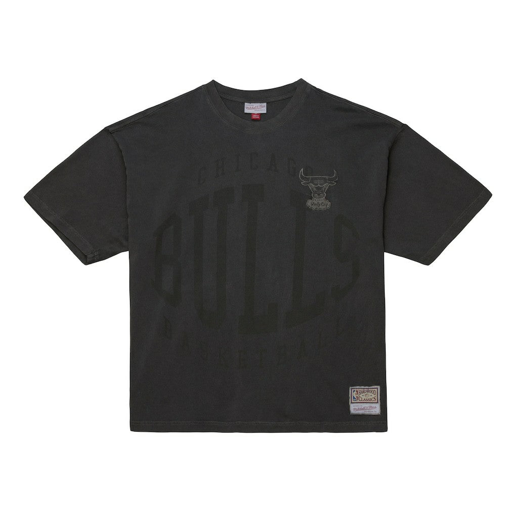 Chicago Bulls Downtown Collection Premium T-Shirt - Black | Mitchell & Ness outlet