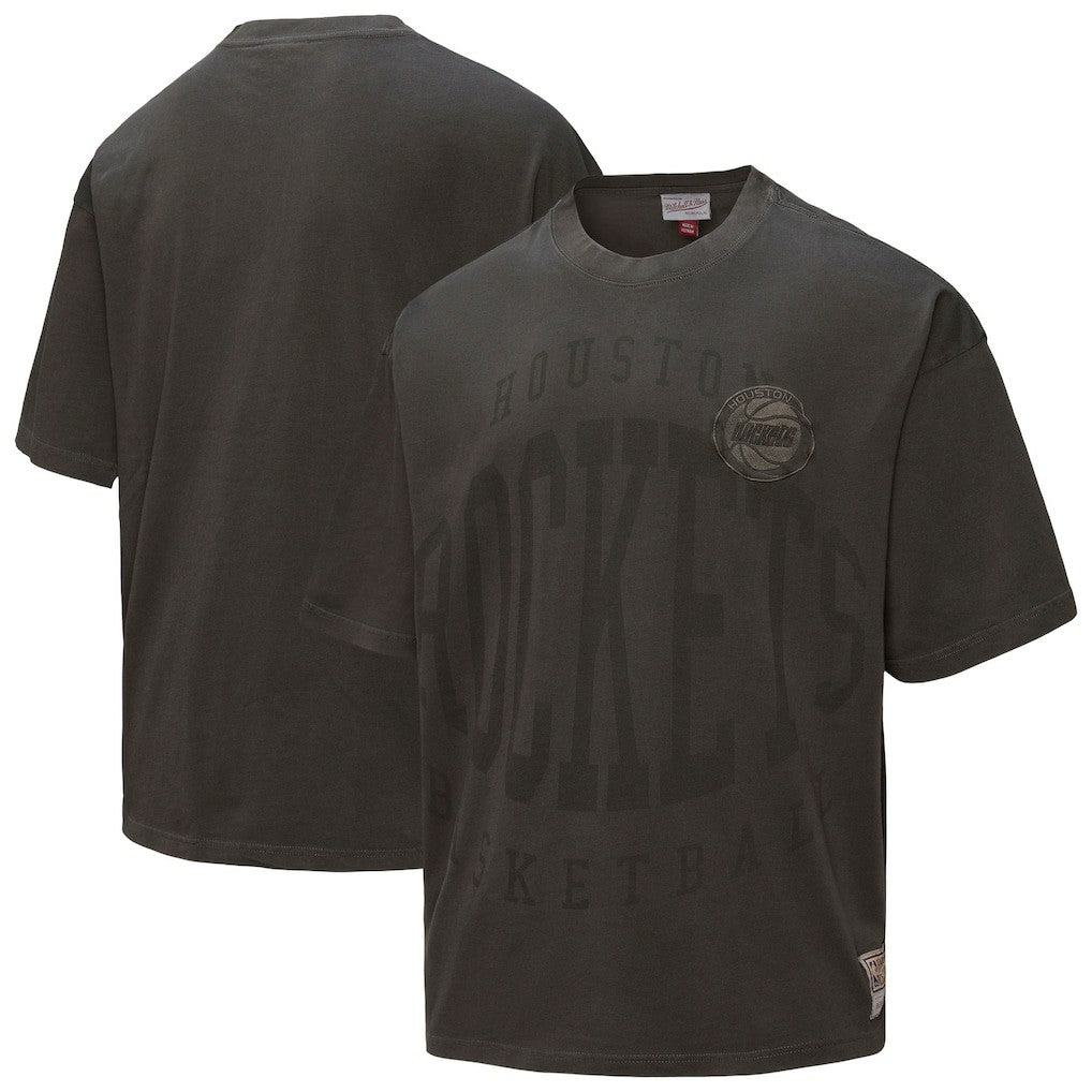 Houston Rockets Downtown Collection Premium T-Shirt sale - Black | Mitchell & Ness on sale