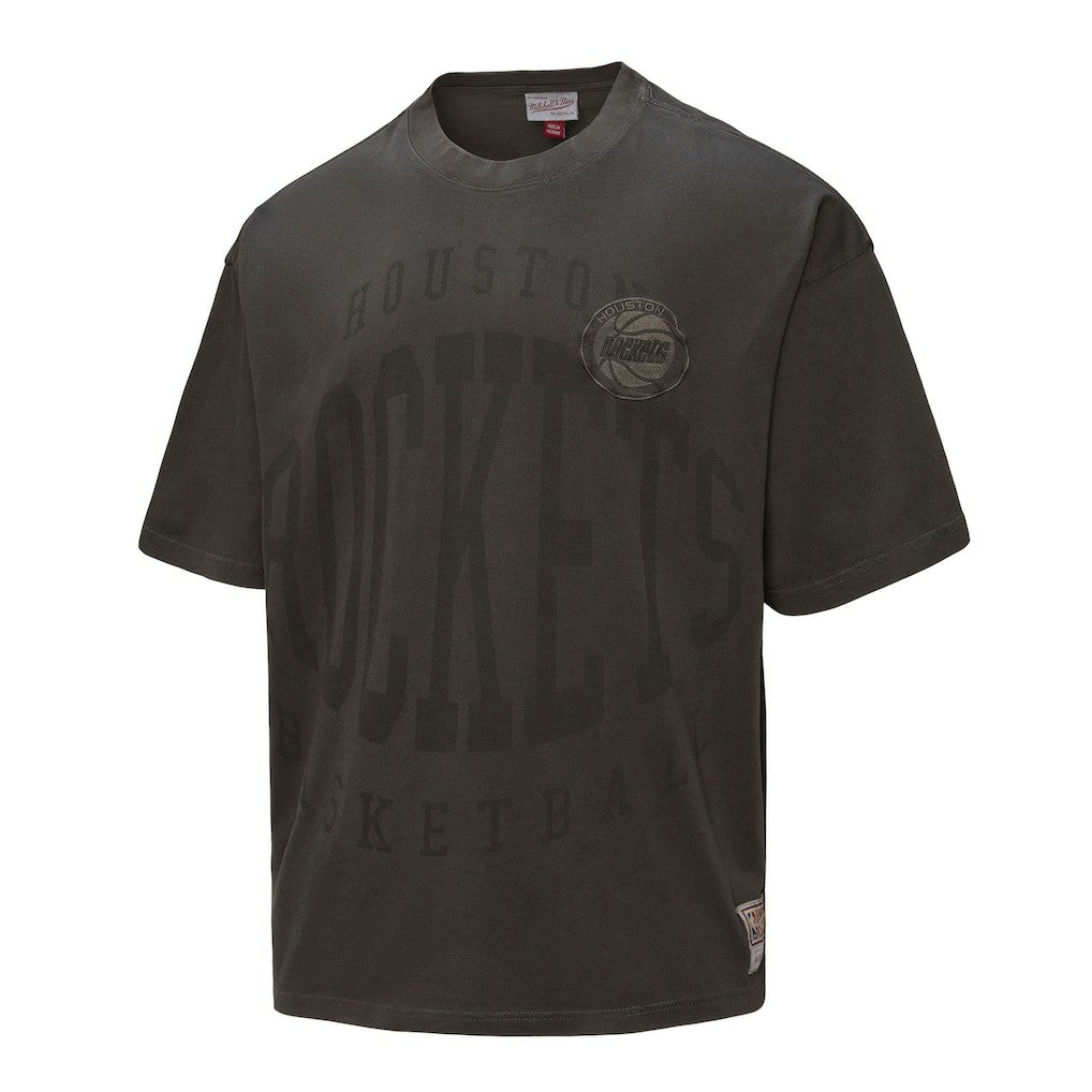 Houston Rockets Downtown Collection Premium T-Shirt sale - Black | Mitchell & Ness on sale