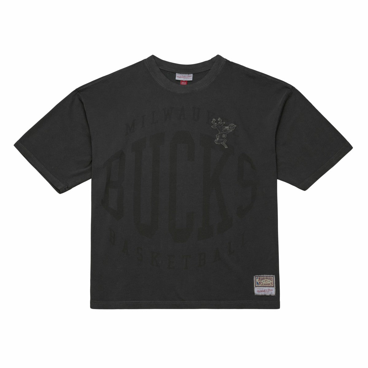 Milwaukee Bucks Downtown Collection Premium T-Shirt - Black | Mitchell & Ness sale