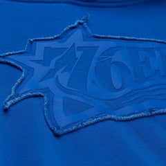Philadelphia 76ers Downtown Collection Fleece Hoodie - Royal | Mitchell & Ness online