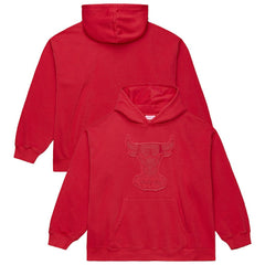 Chicago Bulls Downtown Collection Fleece Hoodie sale - Maroon | Mitchell & Ness discount