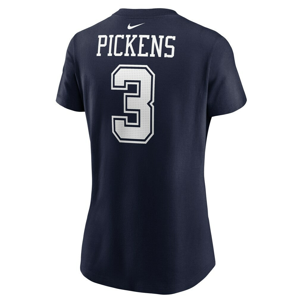 George Pickens Dallas Cowboys Women's Player Name & Number T-Shirt - Navy | Nike on sale