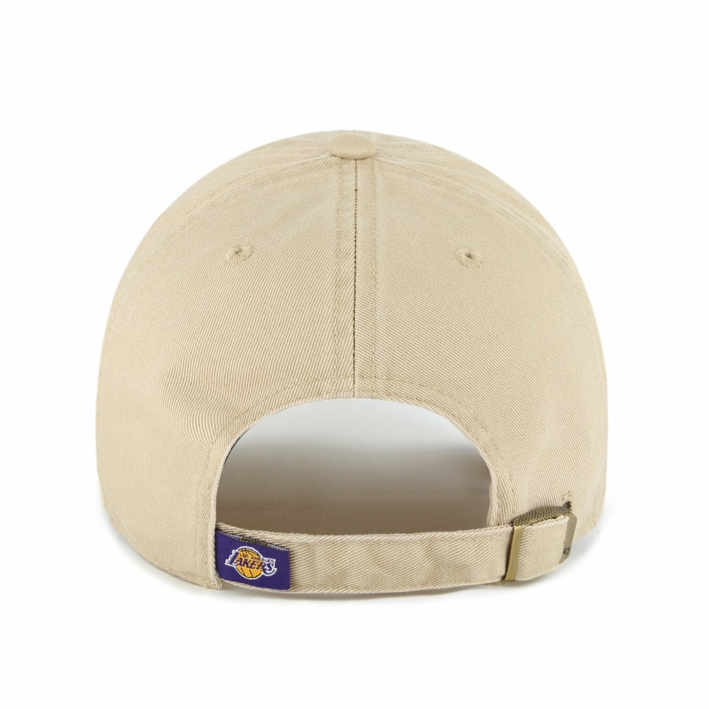 Los Angeles Lakers '47 Logo Clean Up Adjustable Hat - Khaki | 47 brand for sale