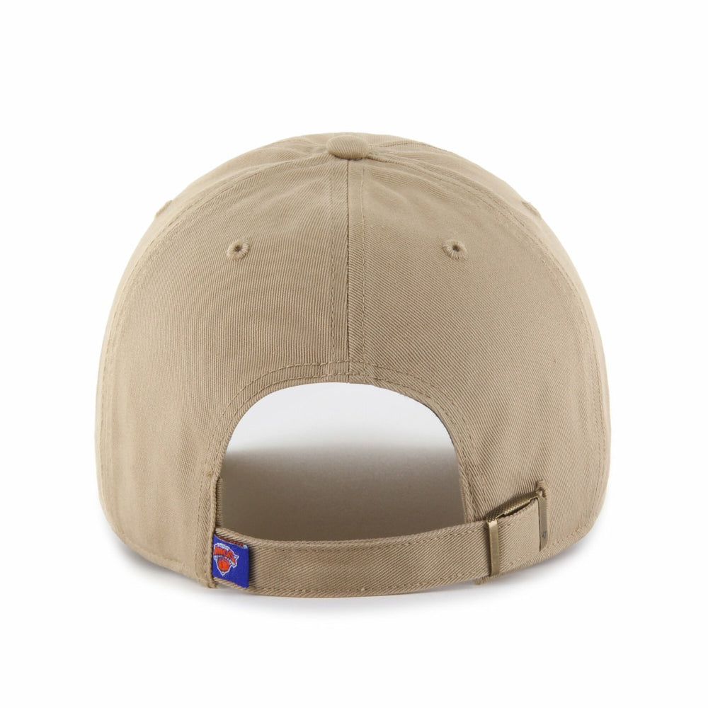 New York Knicks '47 Logo Clean Up Adjustable Hat - Khaki | 47 brand online